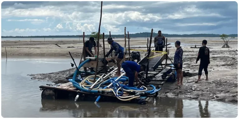 Tambang Ilegal di Membalong, Kab. Belitung