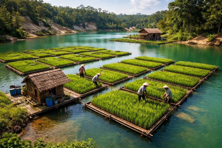 Dari Lubang Tambang Jadi Ladang Harapan! Padi Apung Dendang Disiapkan Jadi Pusat Belajar Nasional