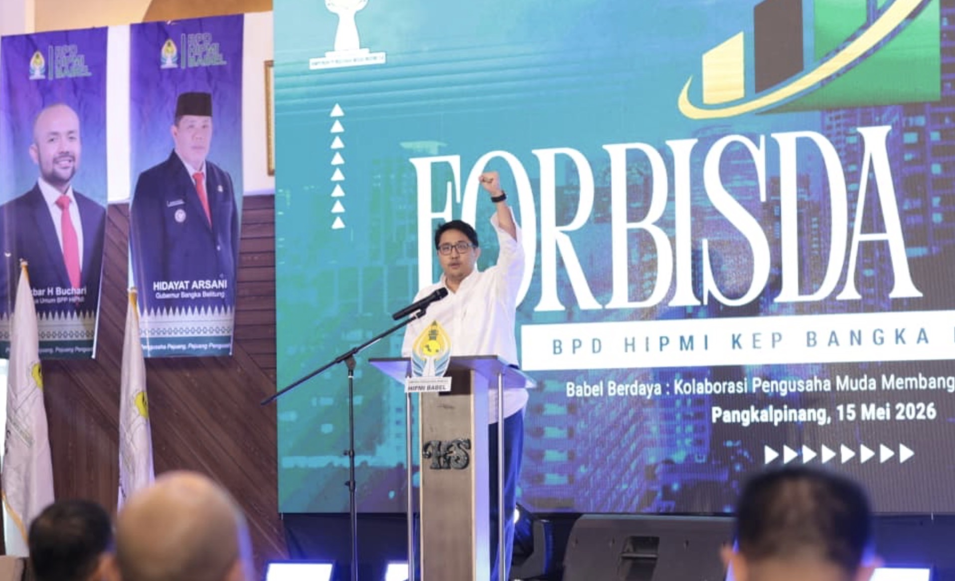 Ketua BPD HIPMI Bangka Belitung, dr. Harry Ardianto Arsani