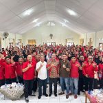 Anggota DPR RI Rudianto Tjen Gelar Reses di Kecamatan Gantung Beltim.