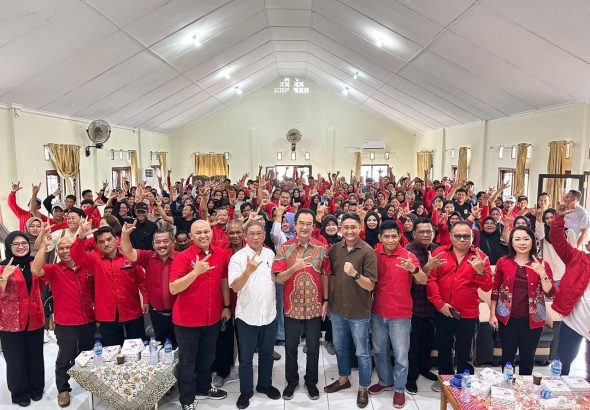 Anggota DPR RI Rudianto Tjen Gelar Reses di Kecamatan Gantung Beltim.