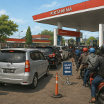 Antrean BBM Mengular di Bangka Belitung, "Jangan Panic Buying" Dinilai Tak Menjawab Persoalan di Lapangan